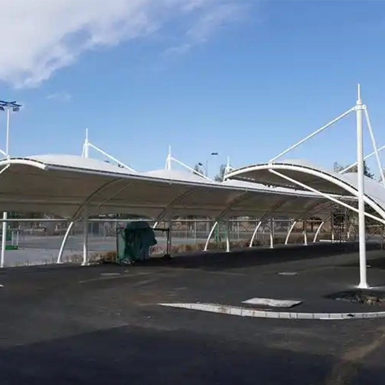 秀山膜结构电动车棚