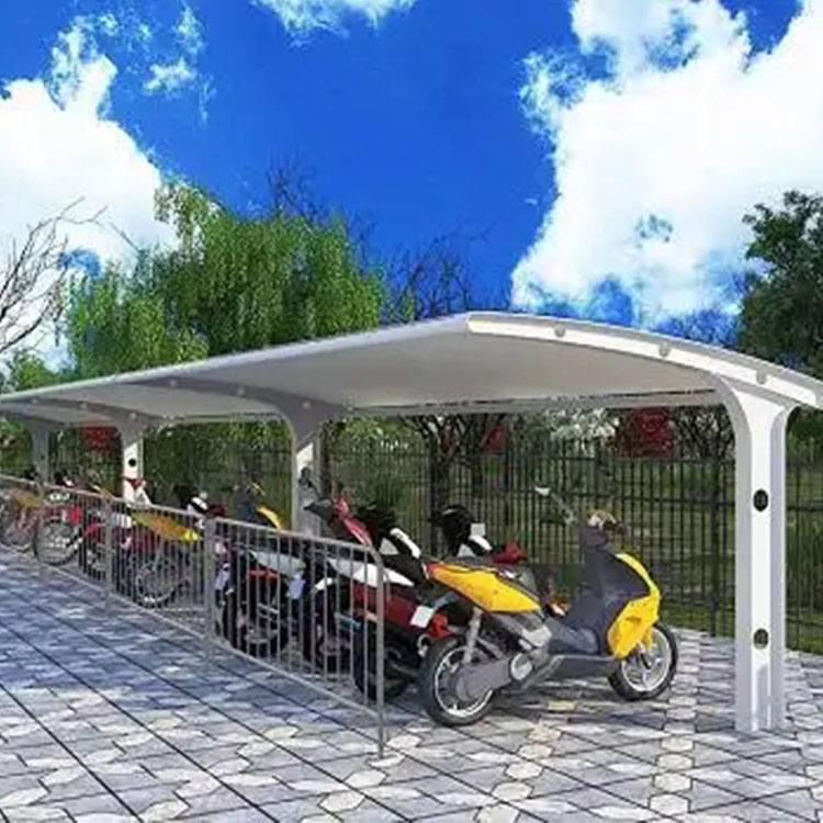 秀山膜结构电动车棚