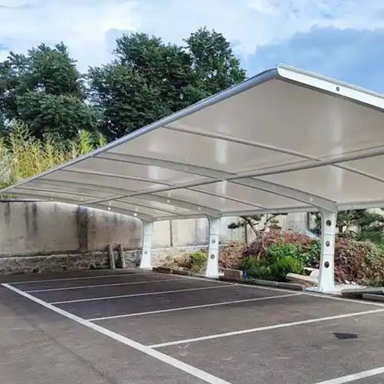 秀山膜结构汽车棚