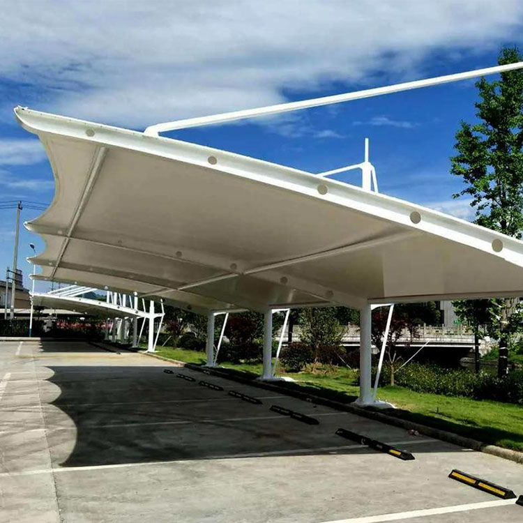 秀山膜结构汽车棚