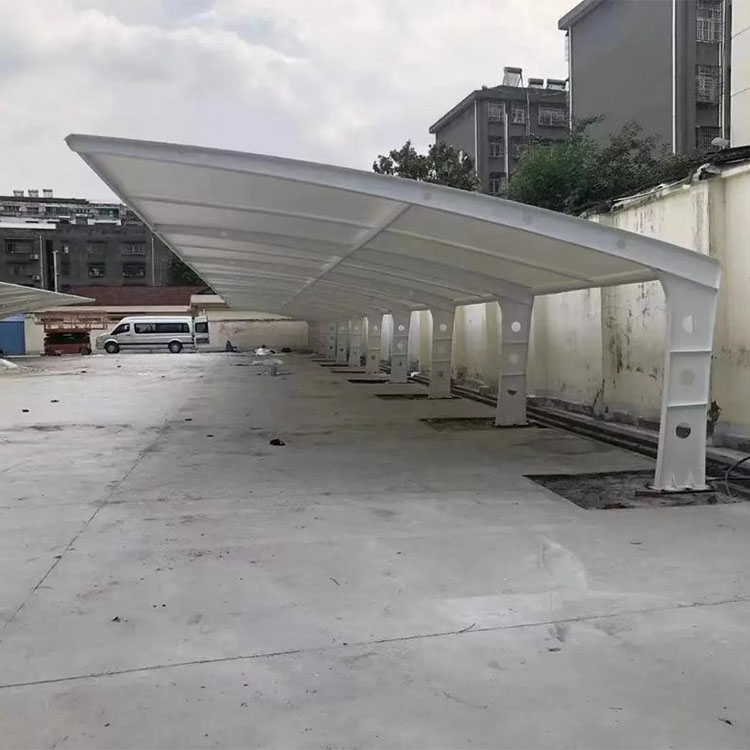 秀山膜结构汽车棚